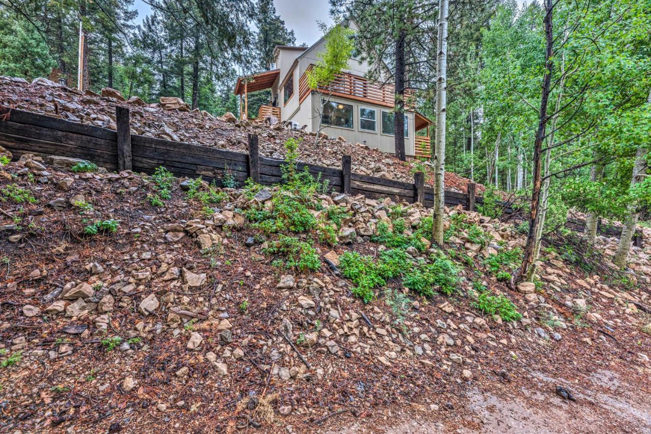 On The Rocks - A Modern Home With Decks And Views Cloudcroft Esterno foto